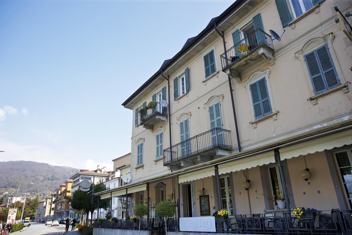 Appartamenti Vista Isola Verbania Eksteriør billede